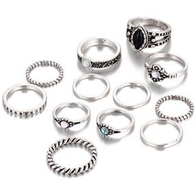 Bohemian Style Ring Set