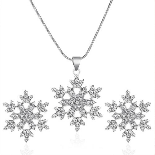 Snowflake Torc Necklace - Victoria Jane