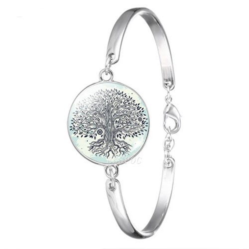 Tree of Life Silver Bracelet 