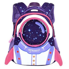 Kids Rocket Backpack - purple